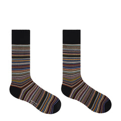 Paul Smith Tonal Stripe Cotton-Blend Pique Socks Multicolour - Parasol Store