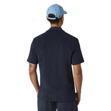 Paul Smith Towelling Lounge Shirt Navy Blue - Parasol Store