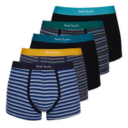 Paul Smith Trunk 5 Pack Stripe Mix Multicolour - Parasol Store