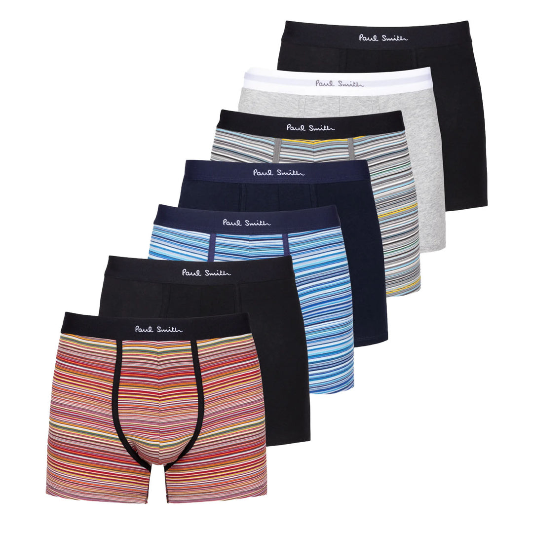 Paul Smith Trunk 7 Pack Mix Sign Multi - Parasol Store