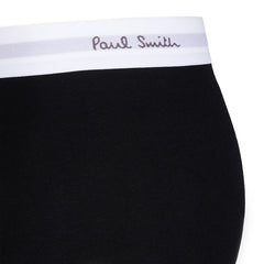 Paul Smith Trunks Three Pack White Band Black - Parasol Store