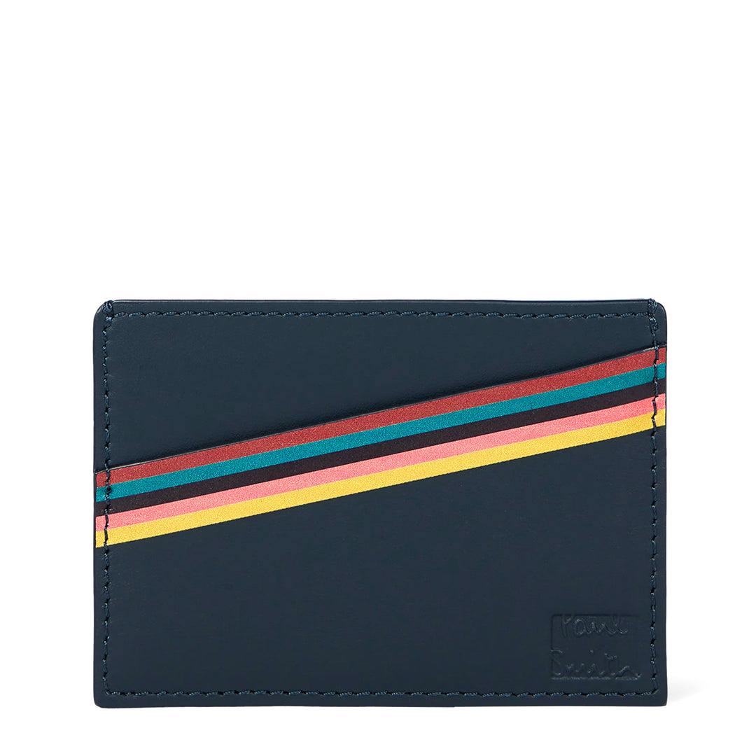 Paul Smith Wallet Card Holder Navy - Parasol Store