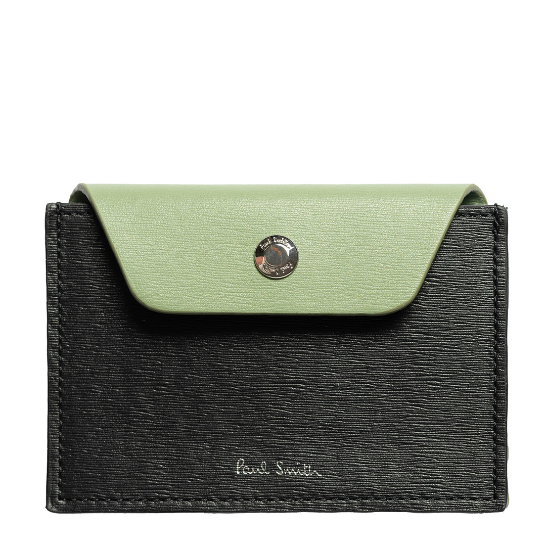 Paul Smith Wallet Concertina CC Holder Black - Parasol Store