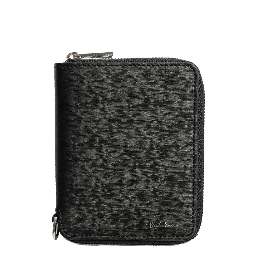 Paul Smith Wallet Zip Billfold Black - Parasol Store