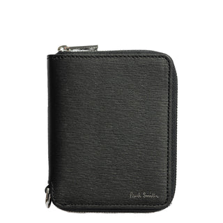 Paul Smith Wallet Zip Billfold Black - Parasol Store