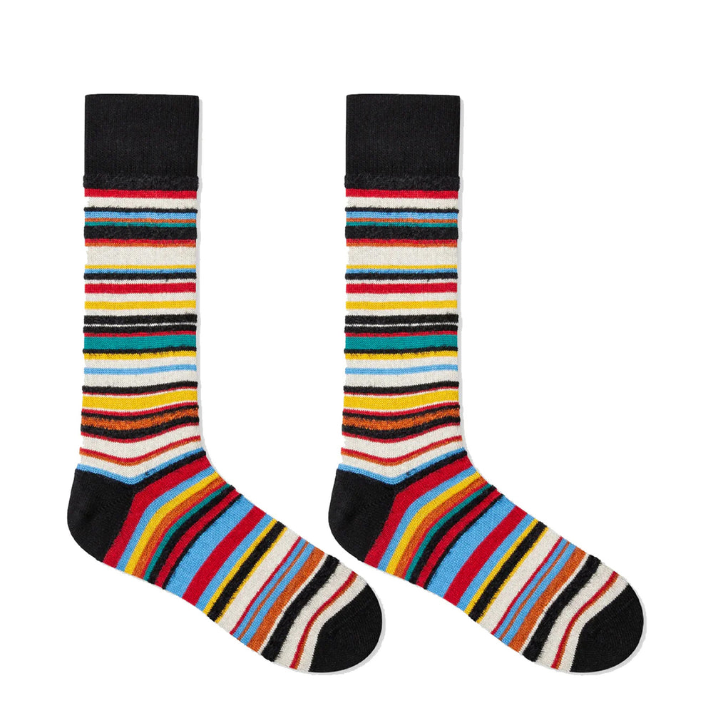 Paul Smith Wool-Cashmere Blend Signature Stripe Socks - Parasol Store