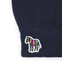 Paul Smith Zebra Glove Navy - Parasol Store