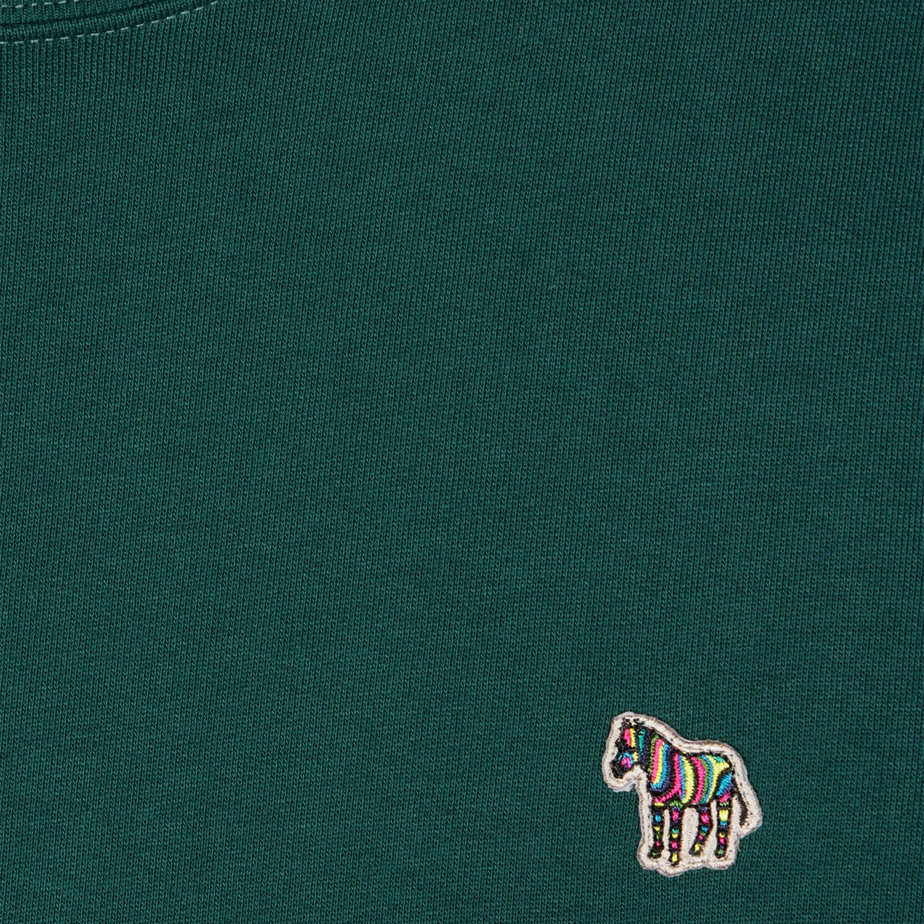 Paul Smith Zebra Logo Organic Cotton Sweatshirt Dark Green - Parasol Store