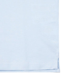 Paul Smith Zebra Logo Polo Shirt Powder Blue - Parasol Store