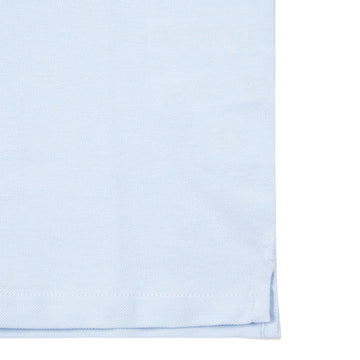 Paul Smith Zebra Logo Polo Shirt Powder Blue - Parasol Store