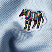Paul Smith Zebra Logo Polo Shirt Powder Blue - Parasol Store