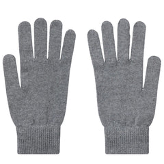 Paul Smith Zebra Logo Wool Gloves Grey - Parasol Store