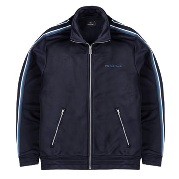 Paul Smith Zip Funnel Neck Sweat Very Dark Navy - Parasol Store