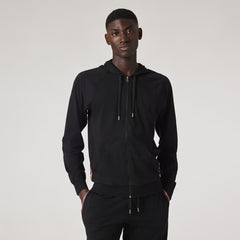 Paul Smith Zip Lounge Hoodie Inky Blue - Parasol Store