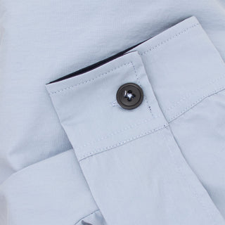 Paul Smith Zip Overshirt Light Blue - Parasol Store
