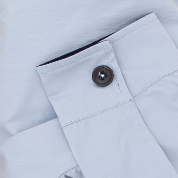 Paul Smith Zip Overshirt Light Blue - Parasol Store