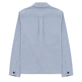 Paul Smith Zip Overshirt Light Blue - Parasol Store