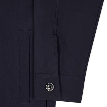 Paul Smith Zip Overshirt Very Dark Navy - Parasol Store
