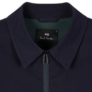 Paul Smith Zip Overshirt Very Dark Navy - Parasol Store