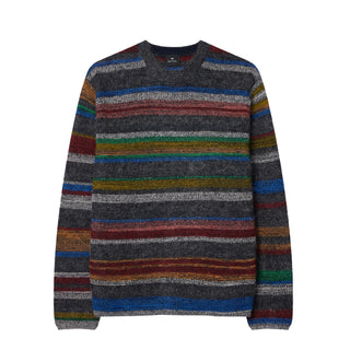 Paul Smith 'Crayon Stripe' Cotton-Mohair Sweater Multicolour - Parasol Store