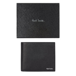 Paul Smith 'Mini Blur' Interior Billfold Wallet Black - Parasol Store