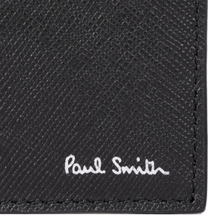 Paul Smith 'Mini Blur' Interior Billfold Wallet Black - Parasol Store