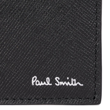 Paul Smith 'Mini Blur' Interior Billfold Wallet Black - Parasol Store