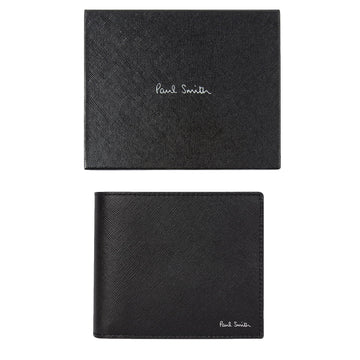 Paul Smith 'Signature Stripe Balloon' Interior Billfold Wallet Black - Parasol Store
