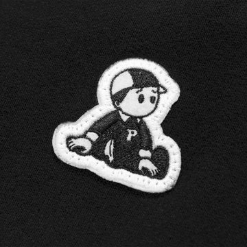 Pawa Speed Sports Boy Patch T-Shirt Black - Parasol Store