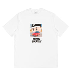Pawa Speed Sports Desert Drift T-Shirt White - Parasol Store