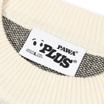 Pawa Speed Sports Doggo Knit Sweater Cream