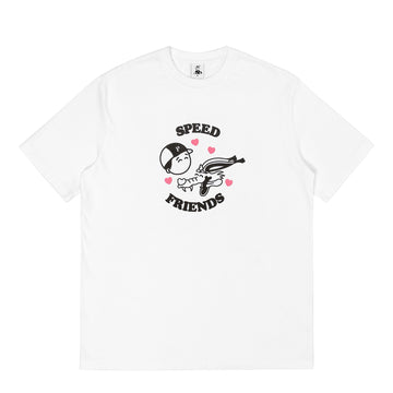 Pawa Speed Sports Friends T-Shirt White - Parasol Store