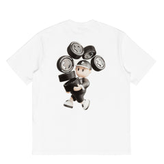 Pawa Speed Sports Pawa Autos T-Shirt White - Parasol Store