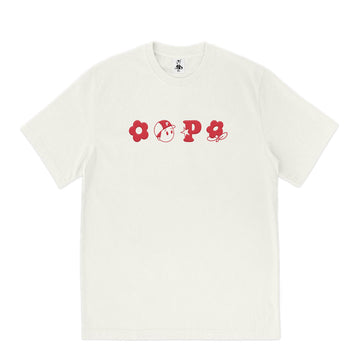 Pawa Sports Monogram T-Shirt Cream