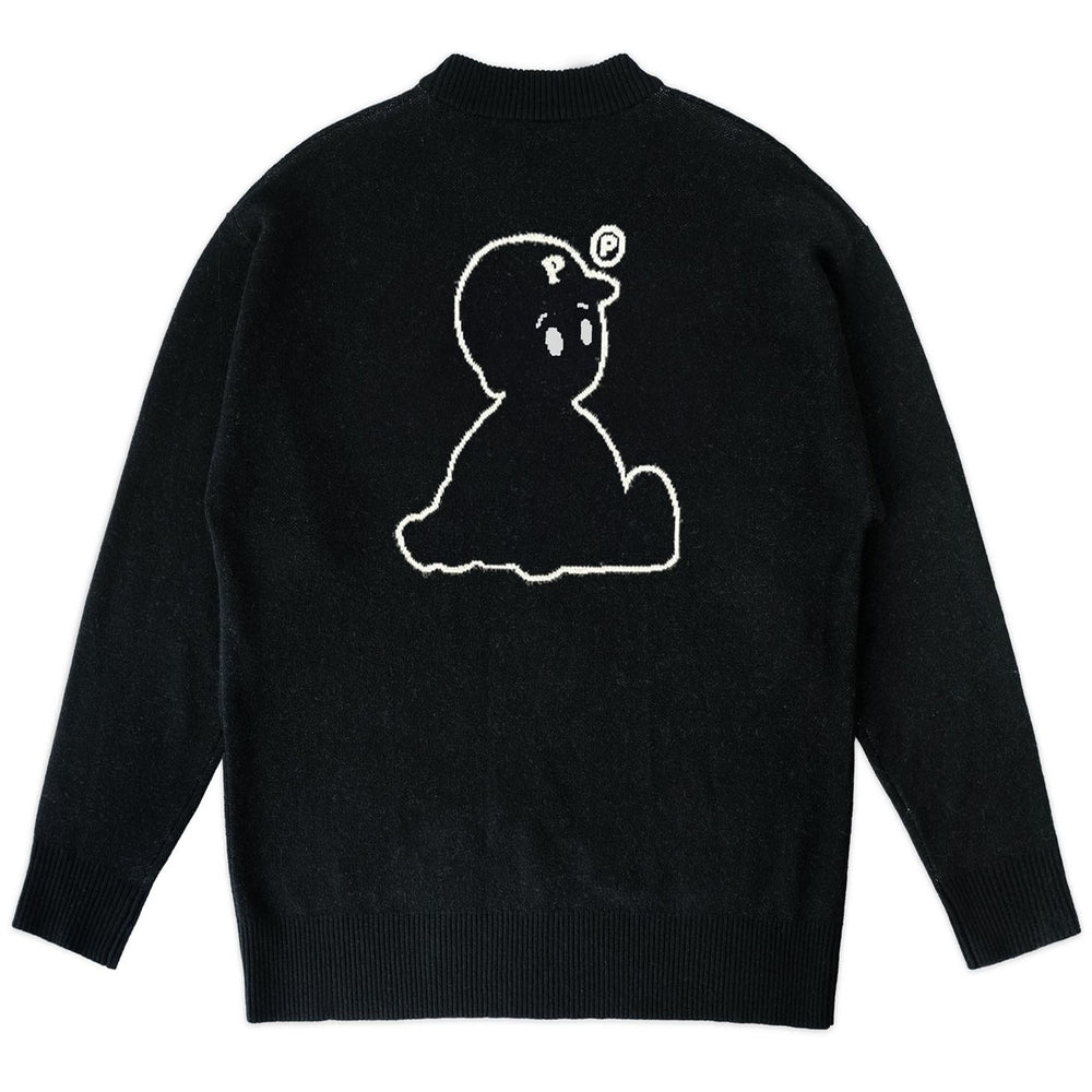 Pawa Sports OG Boy Knit Sweater Black - Parasol Store