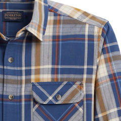 Pendleton Beach Shack Shirt Navy Multi Plaid - Parasol Store