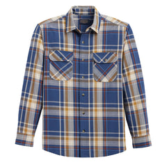 Pendleton Beach Shack Shirt Navy Multi Plaid - Parasol Store