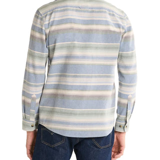Pendleton Beach Shack Shirt Navy Stripe - Parasol Store