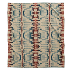 Pendleton Jacquard Towel For Two Silver Blue Harding Star - Parasol Store