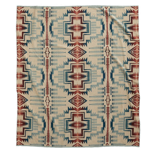Pendleton Jacquard Towel For Two Silver Blue Harding Star - Parasol Store