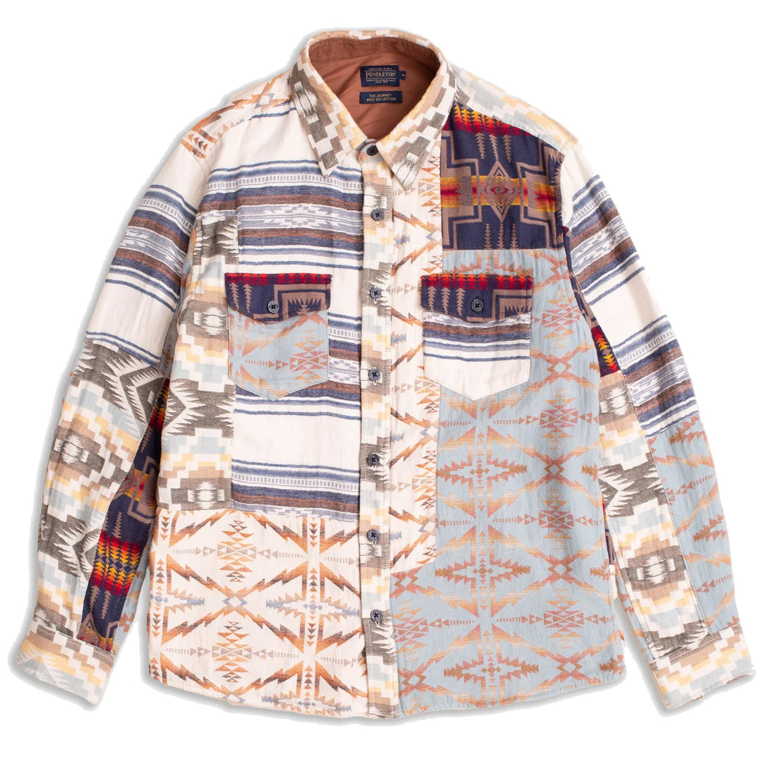 Pendleton La Pine Overshirt Patchwork - Parasol Store