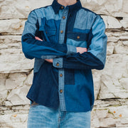 Pendleton La Pine Patchwork Shirt Blue / Multi - Parasol Store