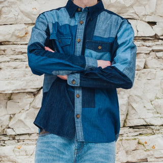 Pendleton La Pine Patchwork Shirt Blue / Multi - Parasol Store