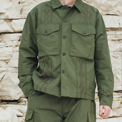 Pendleton Parachute Overshirt Olive - Parasol Store