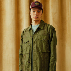 Pendleton Parachute Overshirt Olive - Parasol Store