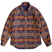 Pendleton Reversible Quilted Overshirt Harding Navy - Parasol Store