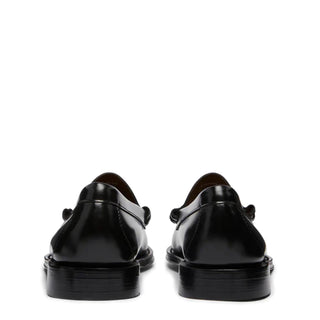G.H.Bass Weejuns Larson Penny Loafers Black Leather - Parasol Store