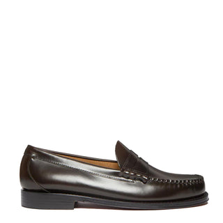 G.H.Bass Weejuns Larson Penny Loafers Chocolate Leather - Parasol Store