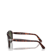 Persol 0PO0649 24/31 54 Sunglasses Crystal Havana / Green - Parasol Store
