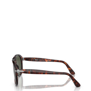 Persol 0PO0649 24/31 54 Sunglasses Crystal Havana / Green - Parasol Store